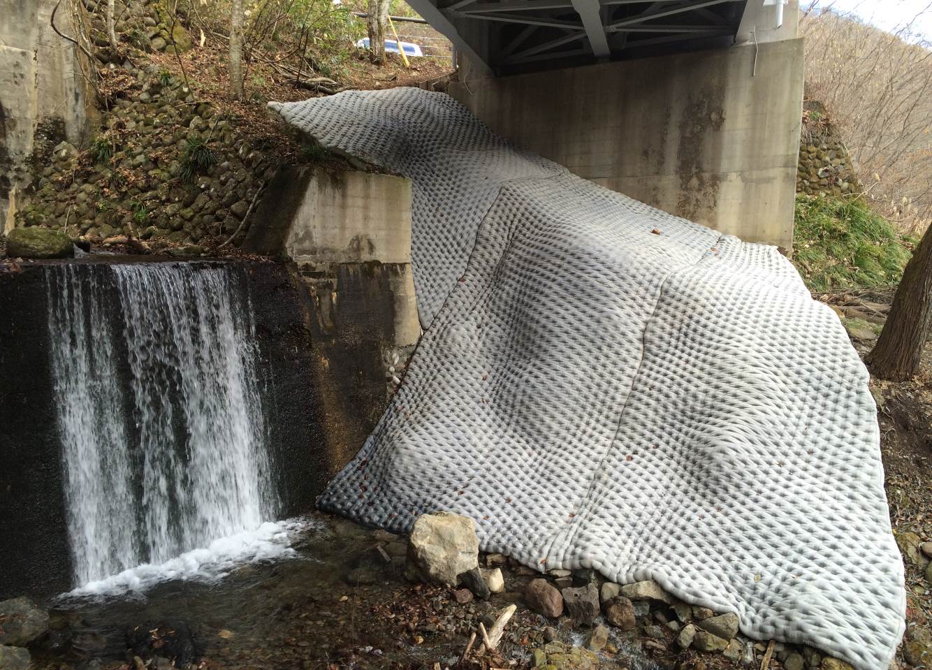Slope Protection For Rivers Gunma Prefecture, High rail renewal river slope protection work (546 ...
