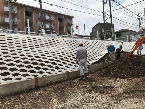 埼玉県　道路修繕法面修繕工事(1109)