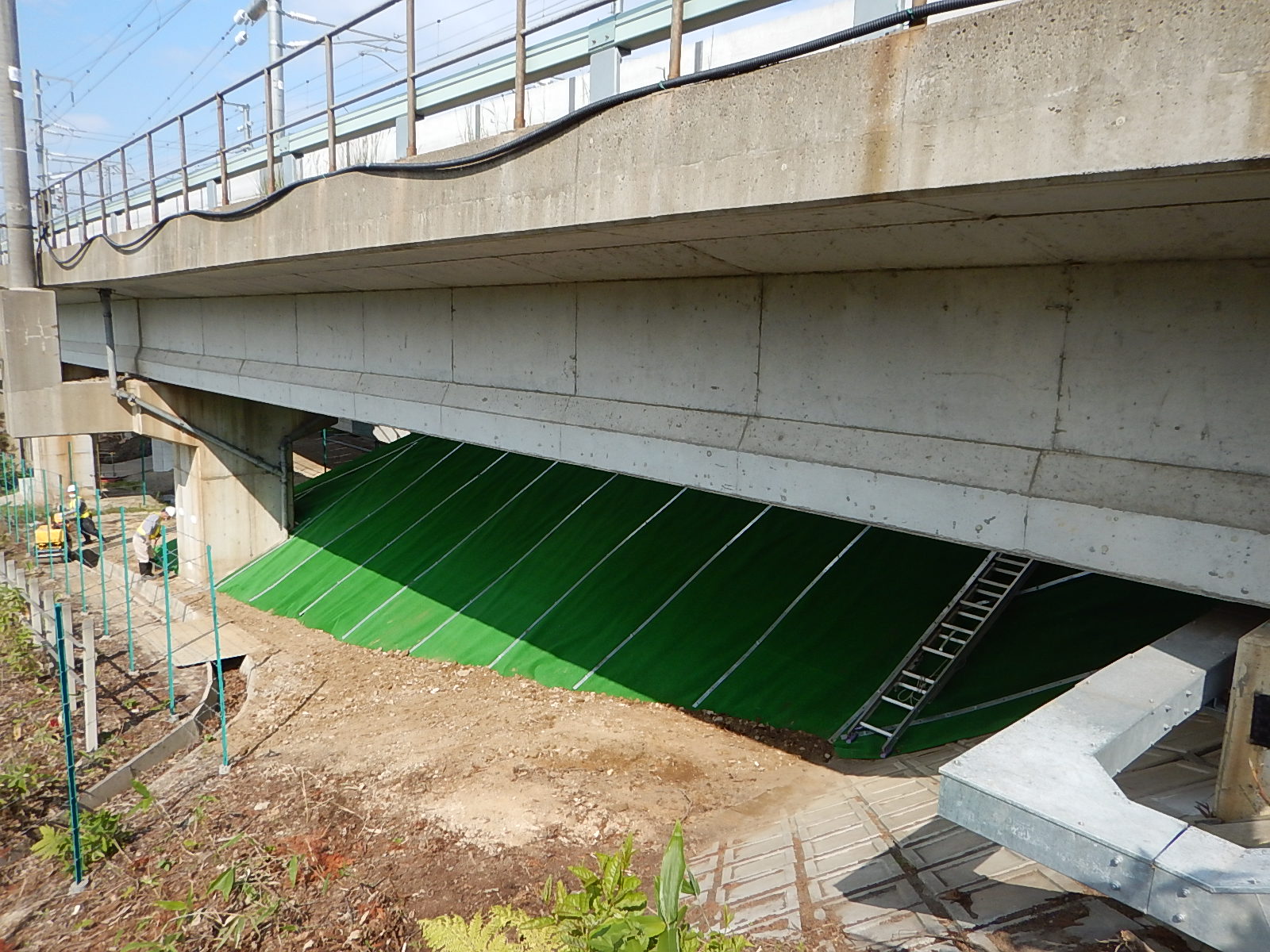 北海道　新幹線駅付近法面工事（1088）