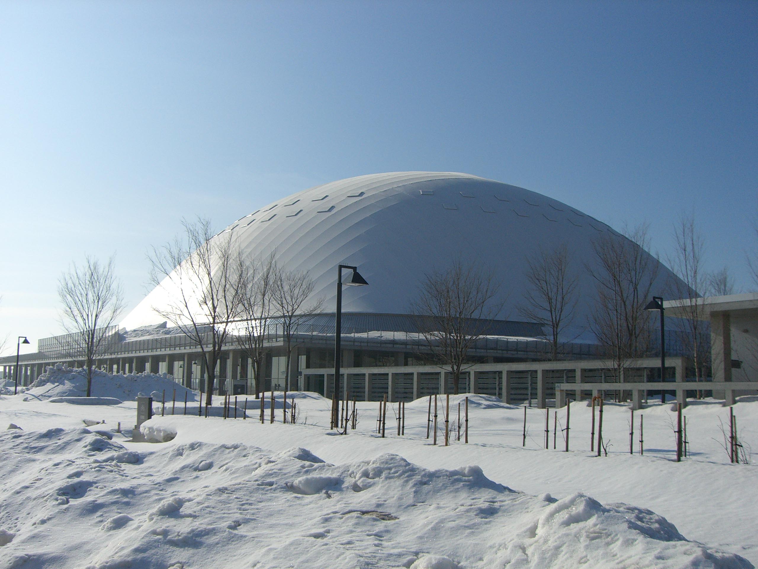 Shimokita snow-control dome