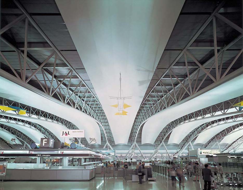 関西国際空港旅客ターミナルオープンエアーダクト