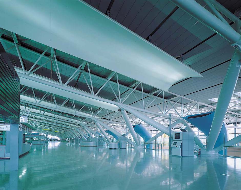 関西国際空港旅客ターミナルオープンエアーダクト