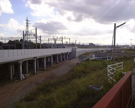 福岡県　土地区画新設鉄道盛土工事(1058)