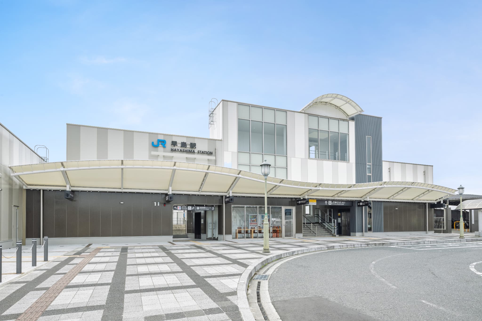 早島駅 自由通路