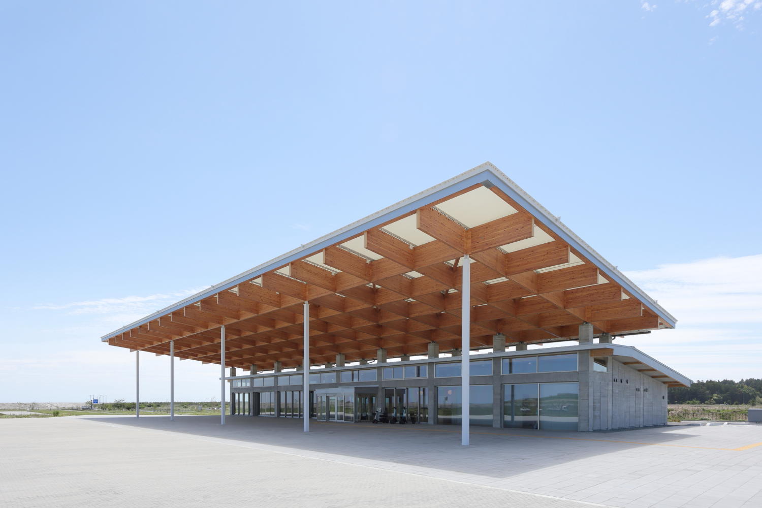 福島県復興祈念公園 管理棟